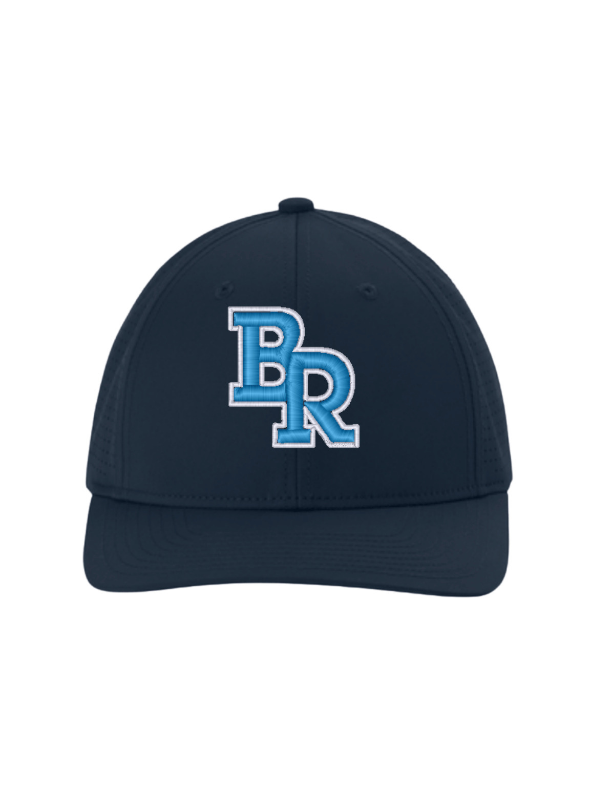 "BR" Embroidered Hat - Navy