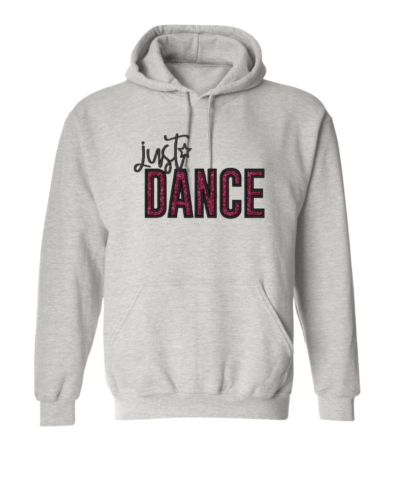 Just Dance Glitter Embroidered Sweater - Ash