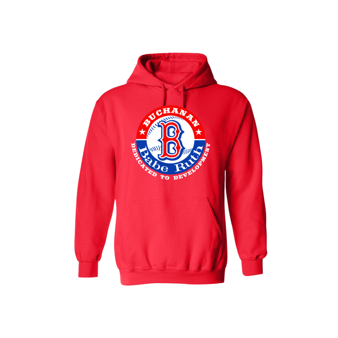 Buchanan Babe Ruth Logo Hoodie - Youth/Adult