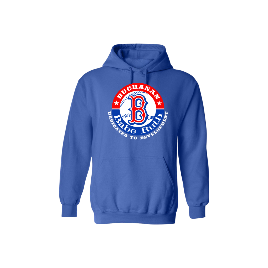 Buchanan Babe Ruth Logo Hoodie - Youth/Adult