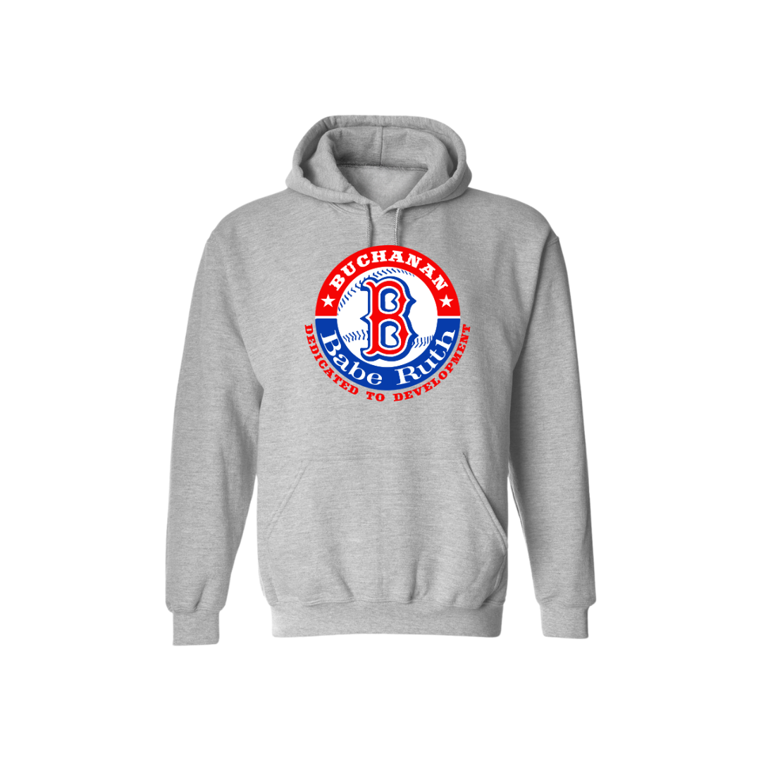 Buchanan Babe Ruth Logo Hoodie - Youth/Adult