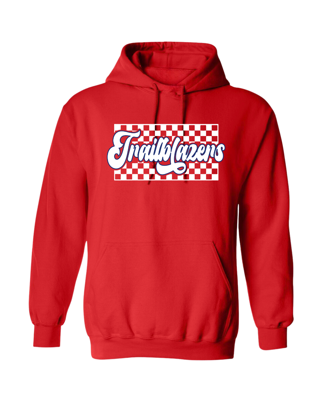 Checkered Trailblazer Script - Red (Adult)