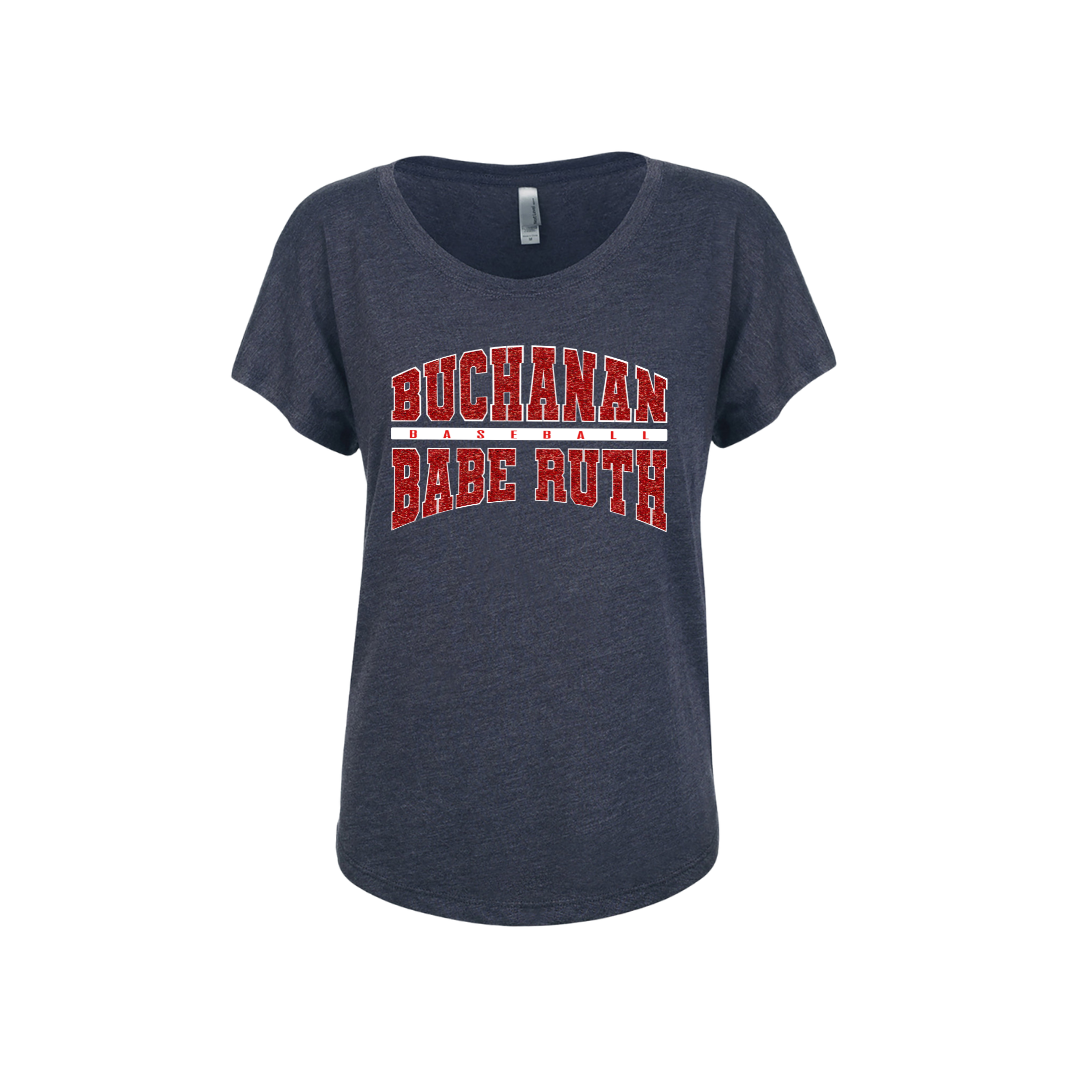 Buchanan Babe Ruth Baseball Glitter - Youth/Adult