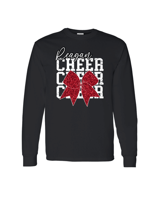 Reagan Cheer LS- Black