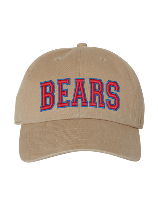 “bears” Puff-  47 Brand Cap - Khaki