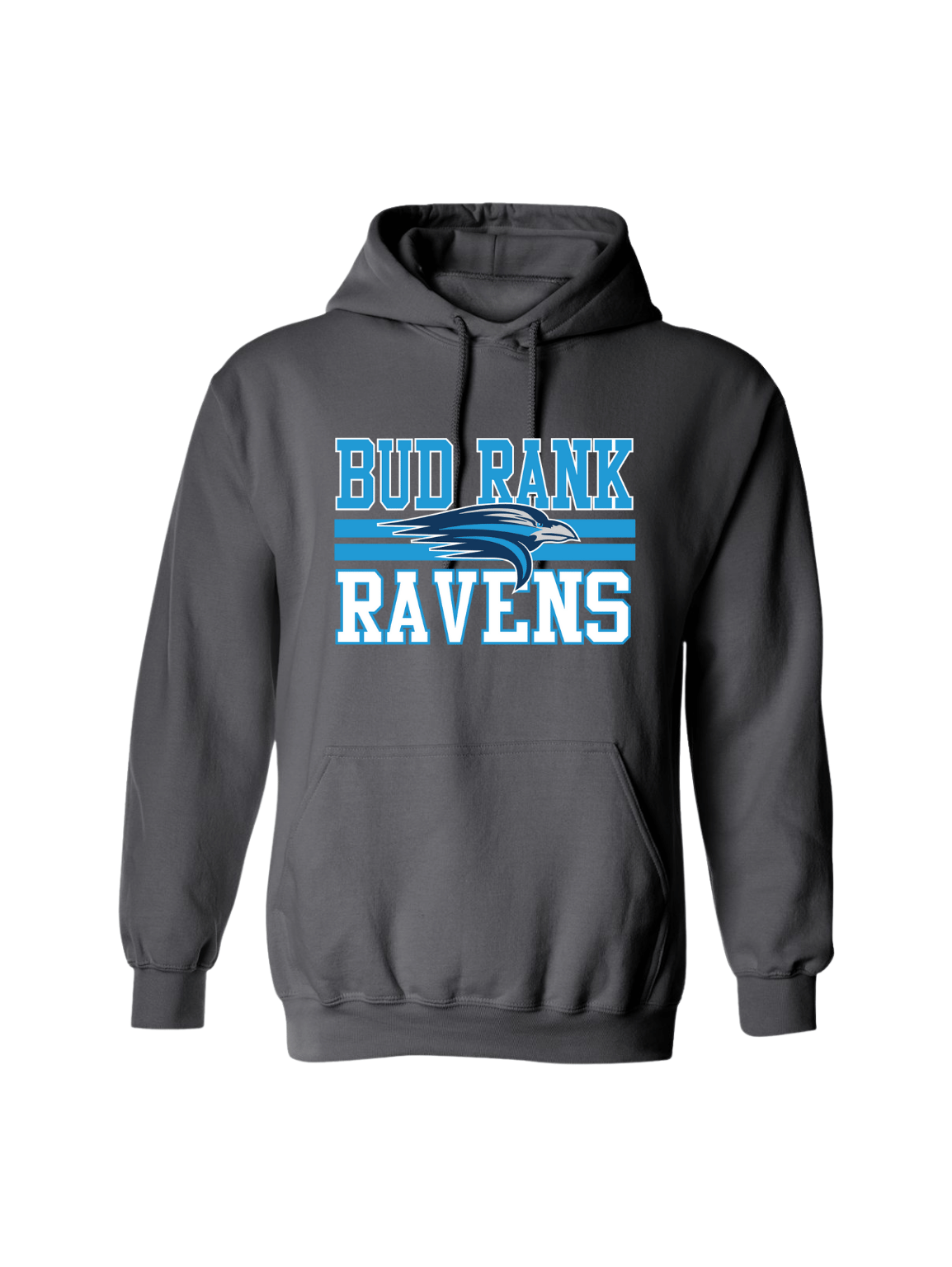 BR RAVEN Hoodie - Charcoal