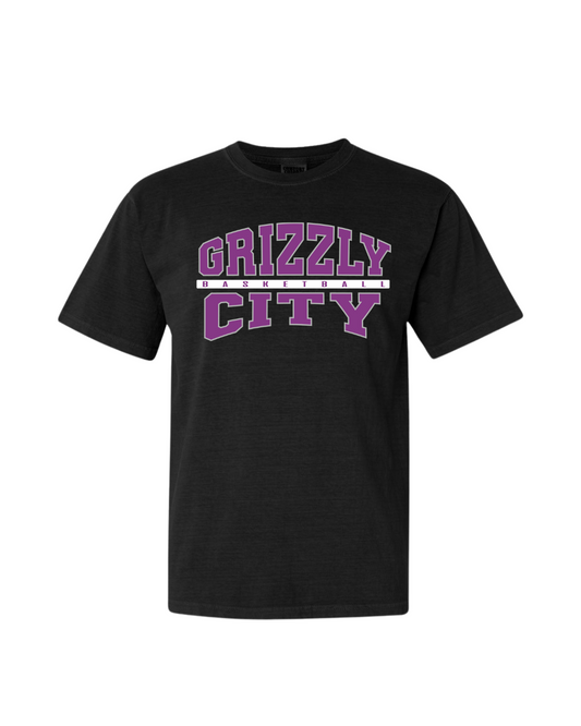 Grizzly City Basketball Graphic Tee