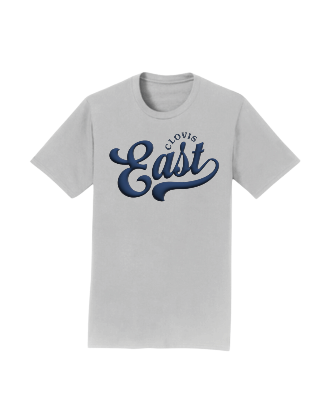 Clovis East Puff Tee - Ice Grey