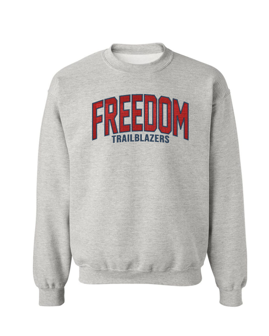 Freedom Trailblazers Embroidered Sweater - Heather