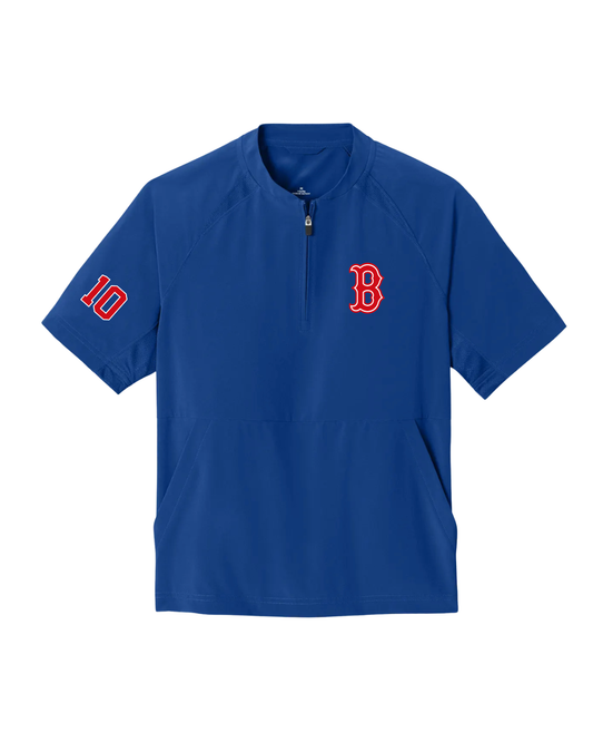 Banditos Baseball Logo/Custom Number SS Cage Jacket - Royal