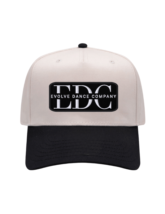 EDC Embroidered Cap -Natural/Black
