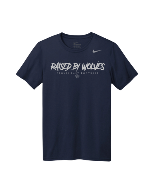 Raised By Wolves Nike Tee - Navy