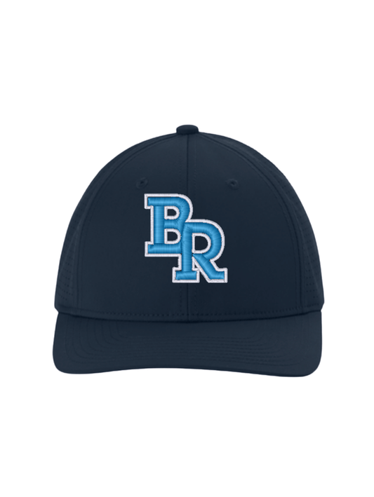 "BR" Embroidered Hat - Navy