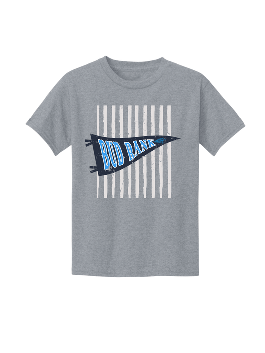 BR Stripe Flag Tee - Heather