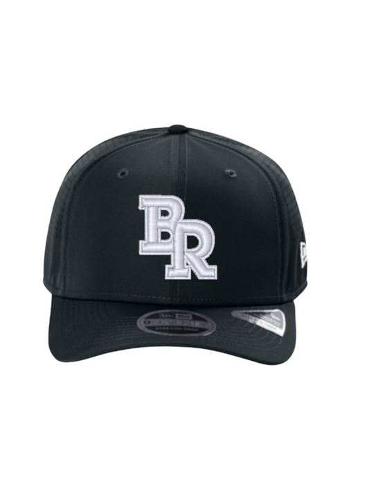 BR Embroidered Snapback Hat - Dark Navy