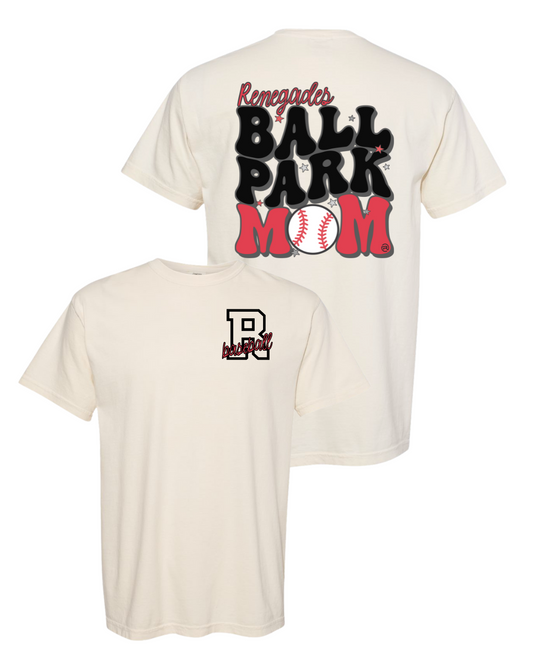 Renegades Ball Park Mom Graphic - Ivory