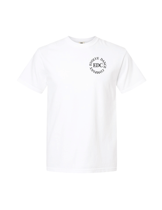 EDC Round Logo Tee - White