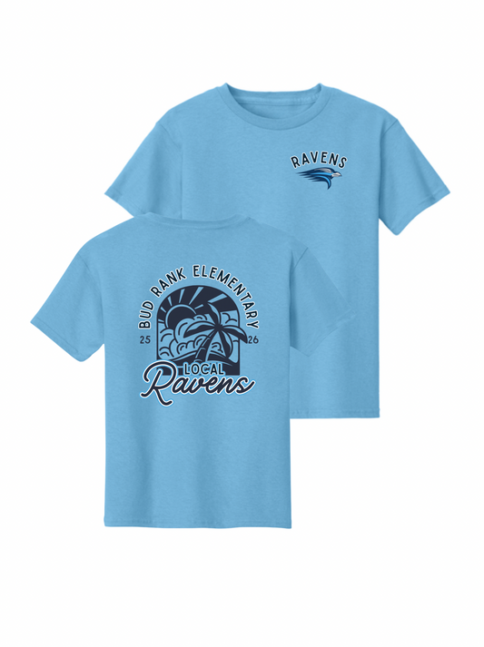 Local Raven Beach Theme Tee