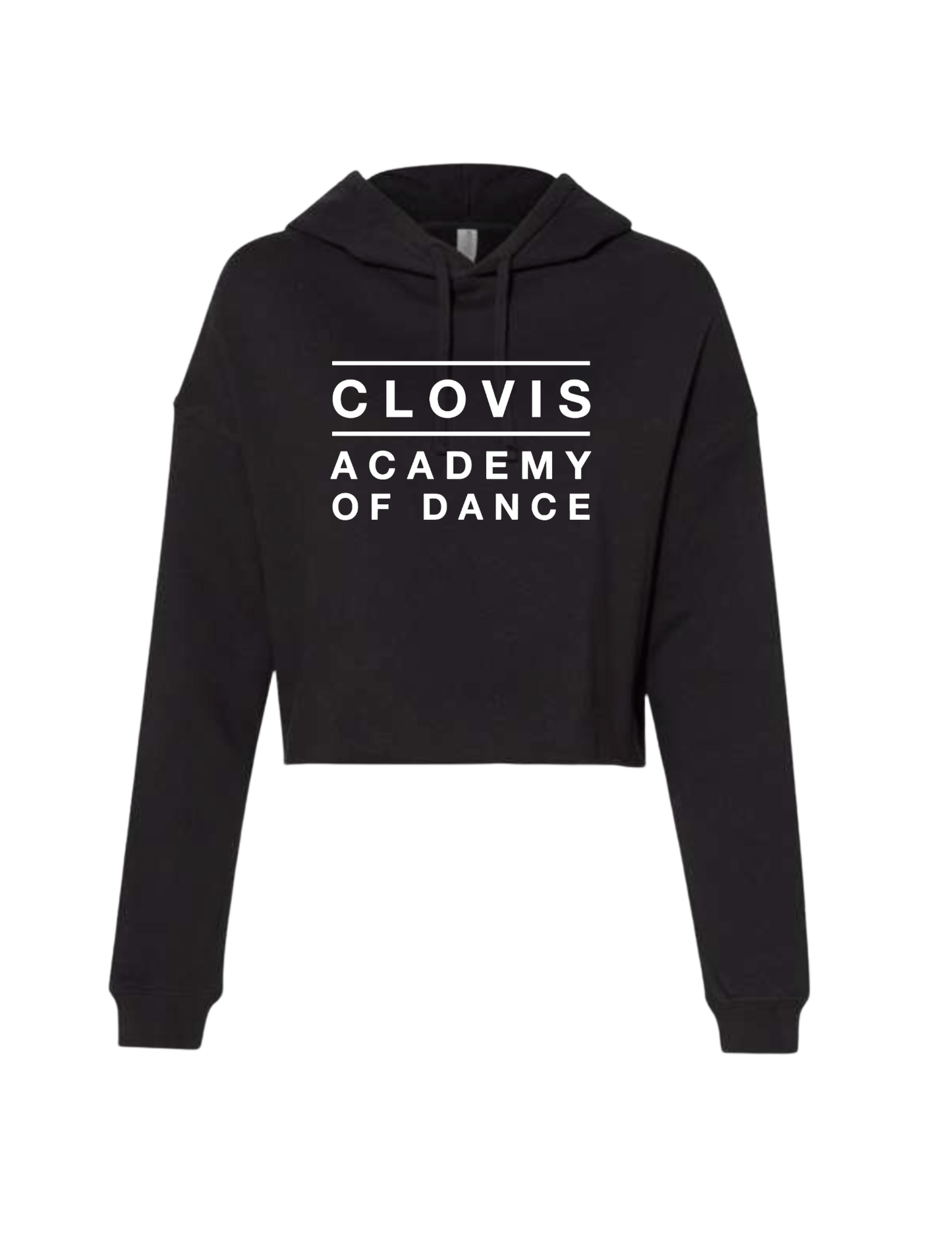 Clovis Academy of Dance Women's Crop Hoodie