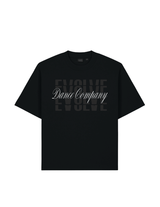 Evolve Dance Co. Oversized Tee - Black