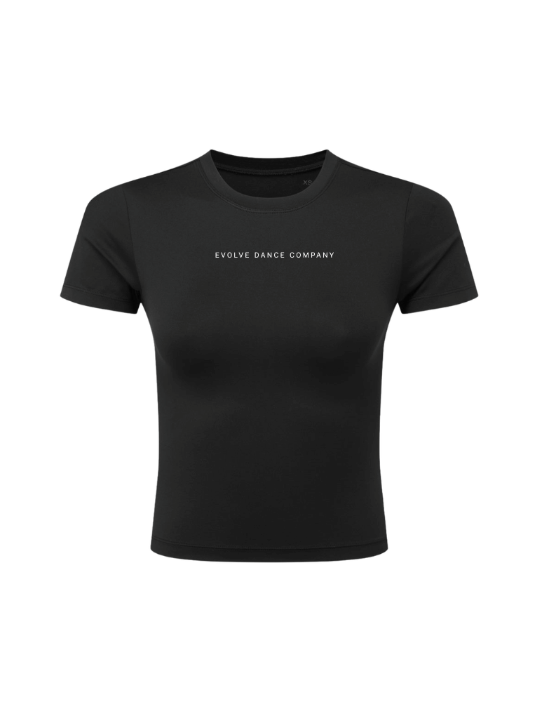 Evolve Dance Company Fitted Tee - Black