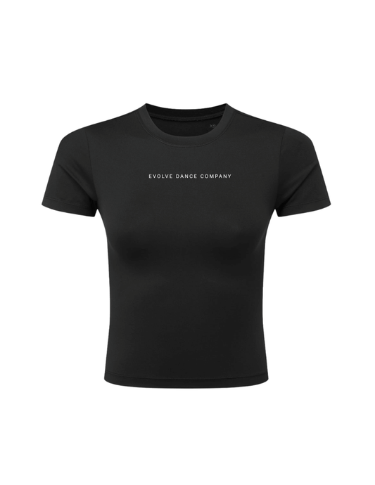 Evolve Dance Company Fitted Tee - Black