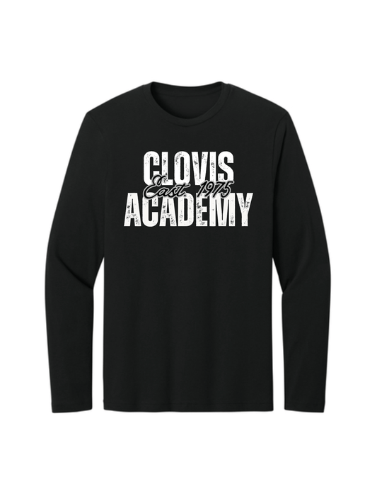 Clovis Academy Long sleeve  - Black