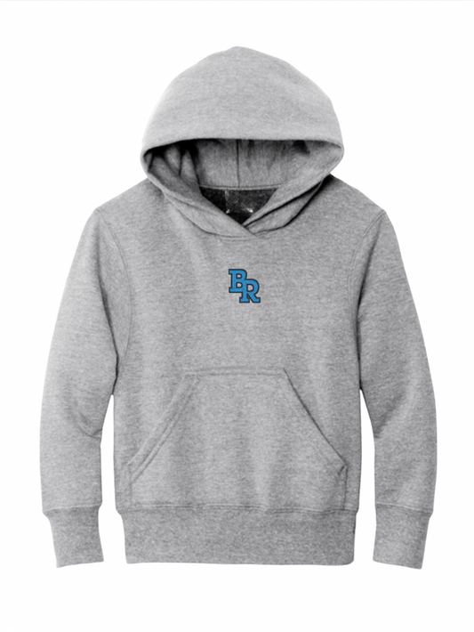 BR Embroidered Hoodie - Heather