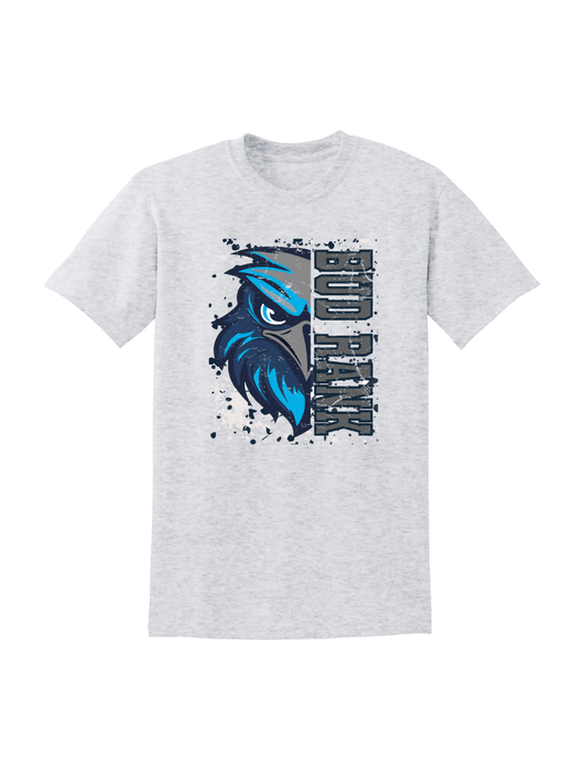 Raven Graphic Tee - Ash