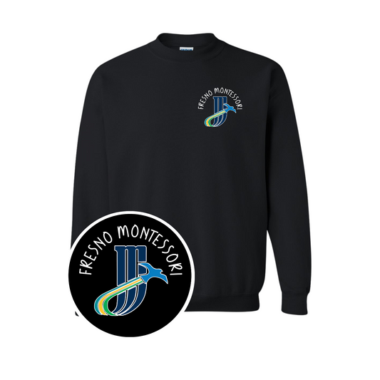 Montessori School Logo Sweatshirt - Black