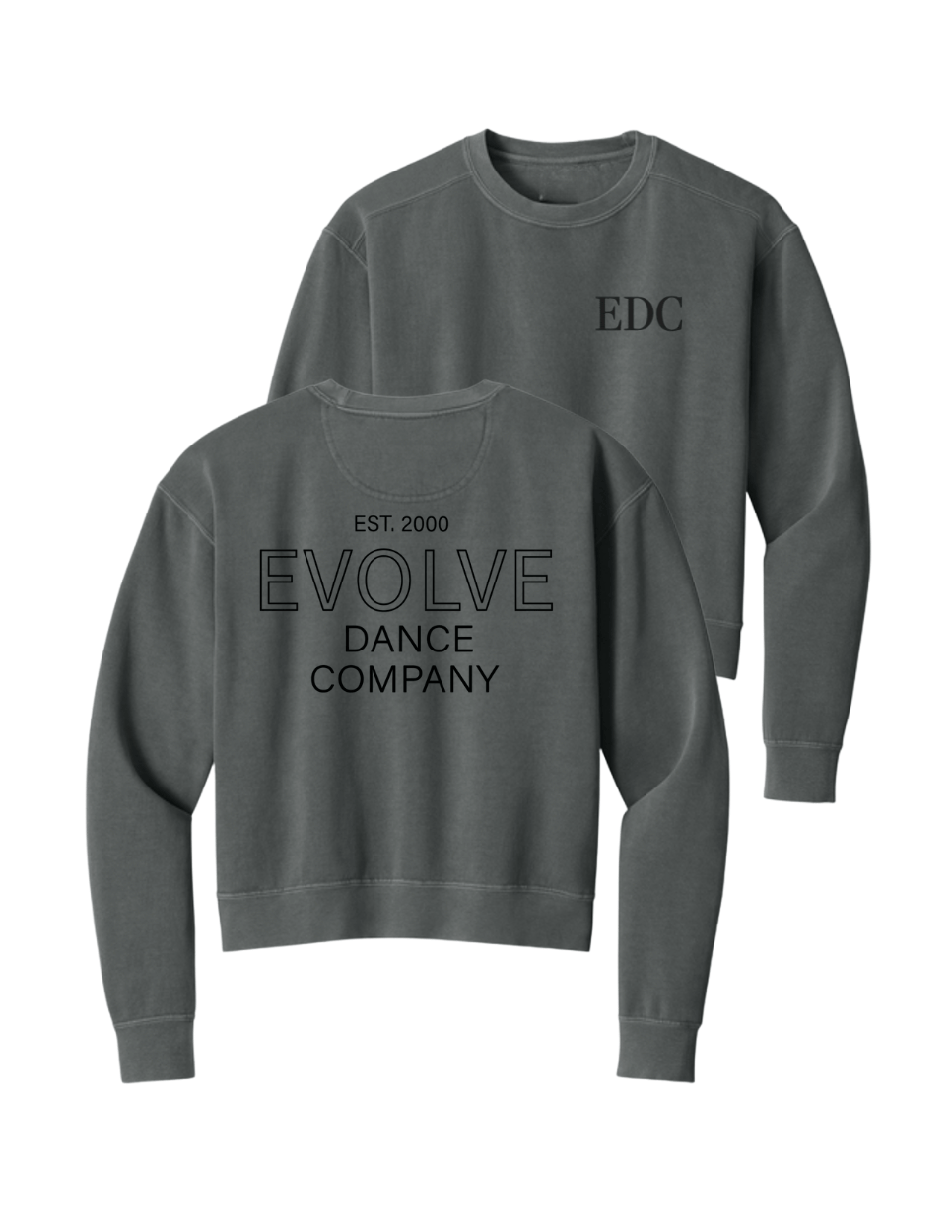EDC Women’s Mid-Length Crewneck Sweatshirt - Pepper