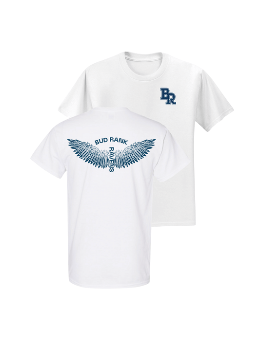 BR Wings Graphic Tee - White