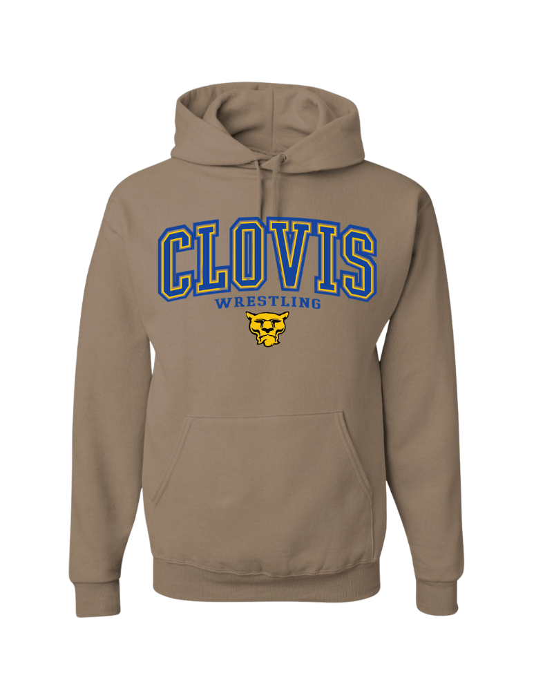 Clovis Wrestling Hoodie - No Color