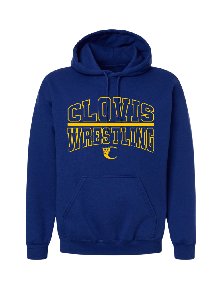 Clovis Wrestling Hoodie - No Color
