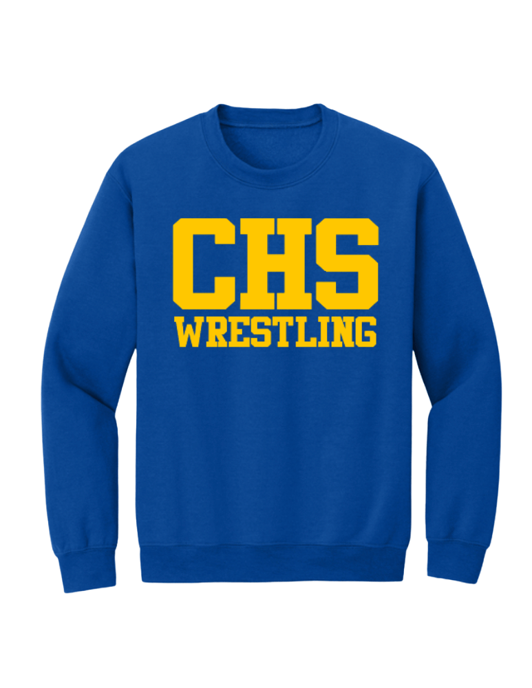 CHS Wrestling Sweatshirt - Royal