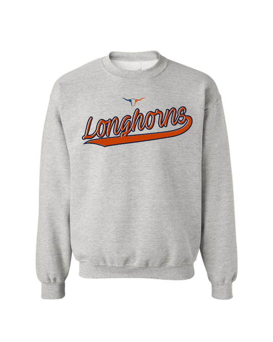 Longhorns Crewneck Sweatshirt - Grey