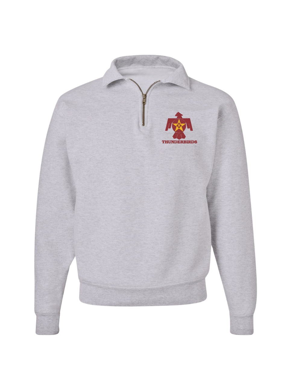 TBirds 1/4 Zip - Ash