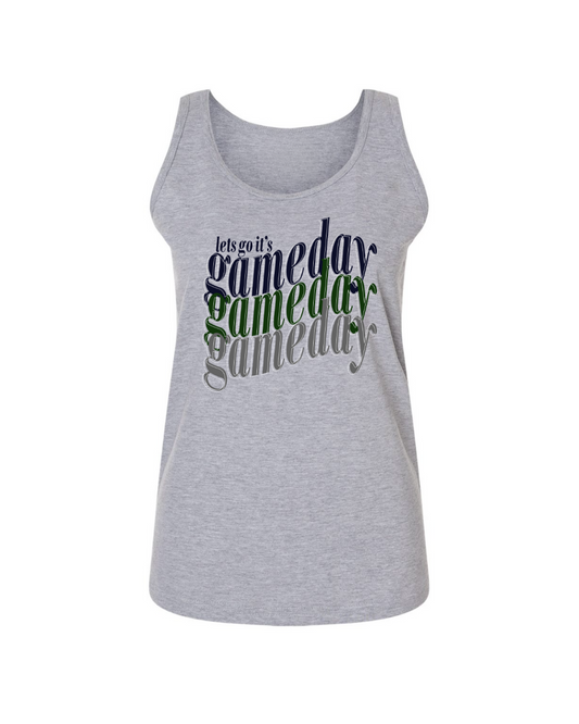 "it's game day" tee - white
