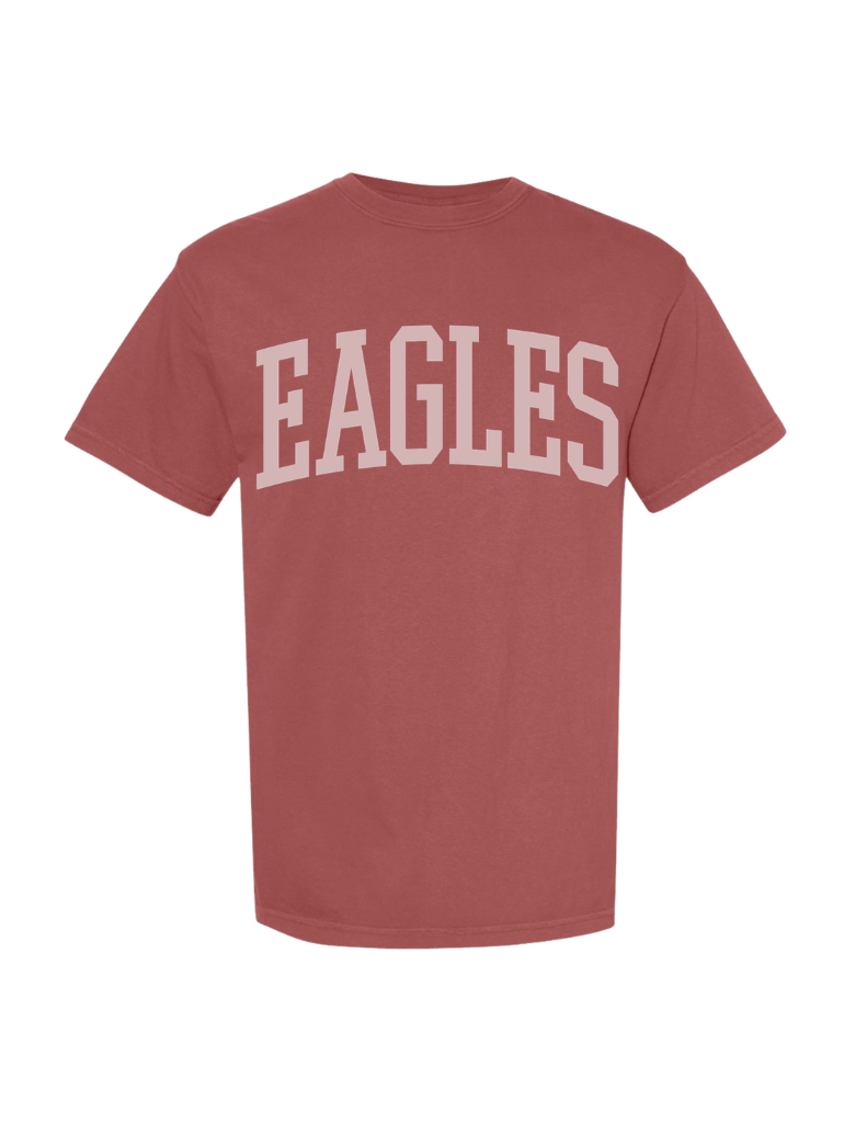 Eagles Tee - Crimson