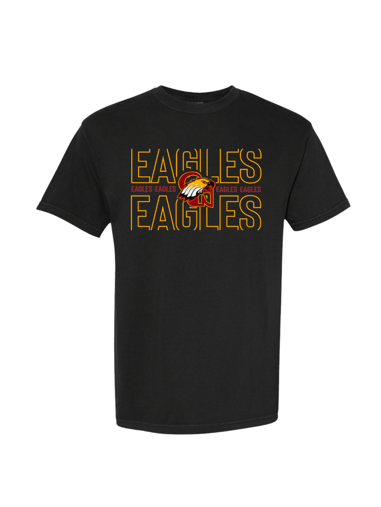 Eagles CWLogo Tee -Black