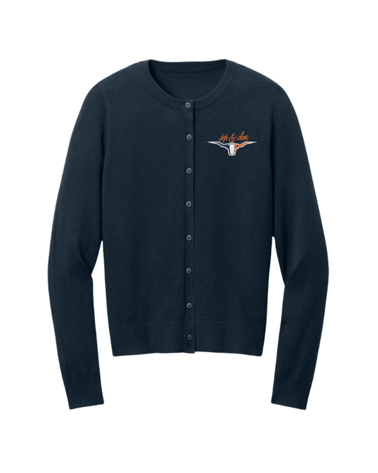 Longhorns Pep & Cheer Cardigan - Navy