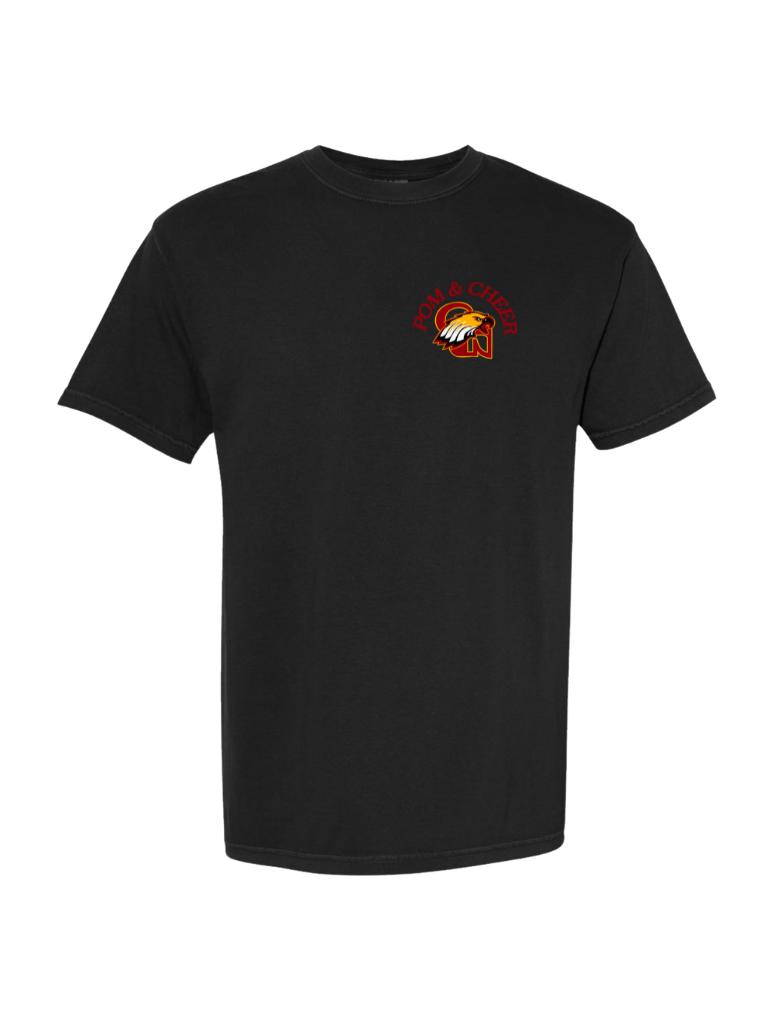 Pom & Cheer Logo Tee - Black