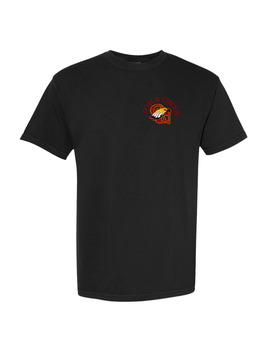 Pom & Cheer Logo Tee - Black