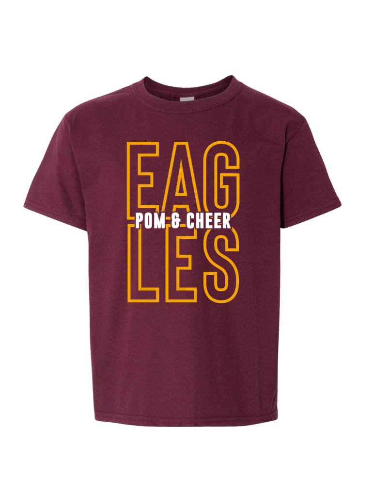 Eagles Tee - Burgundy