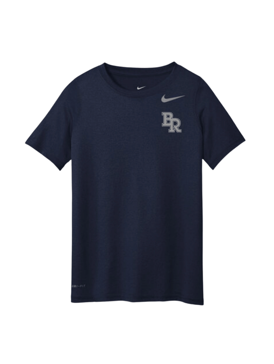 BR Logo Nike Tee - Navy