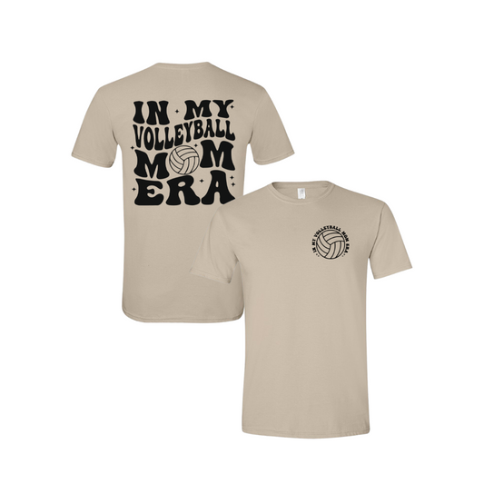 Mom Era Volleyball Tee - Sand