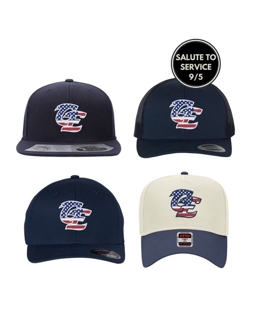 CE Flag Cap - Navy