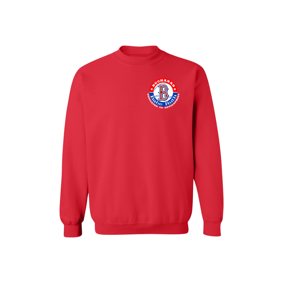 Buchanan Babe Ruth Logo Sweater - Adult