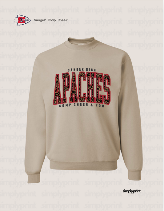 Apache Cheer Coach Crew-Sand