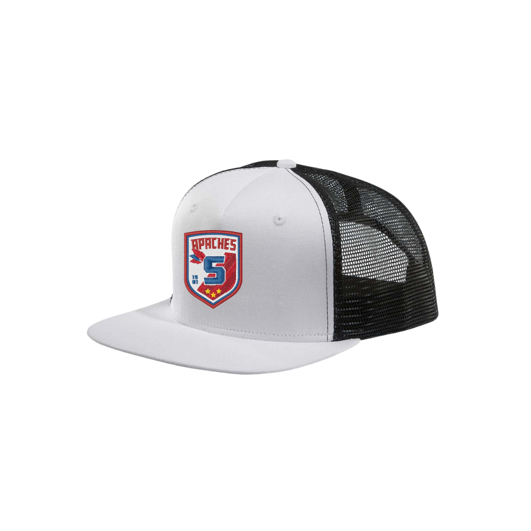 Apache Trucker Hat - Black/White
